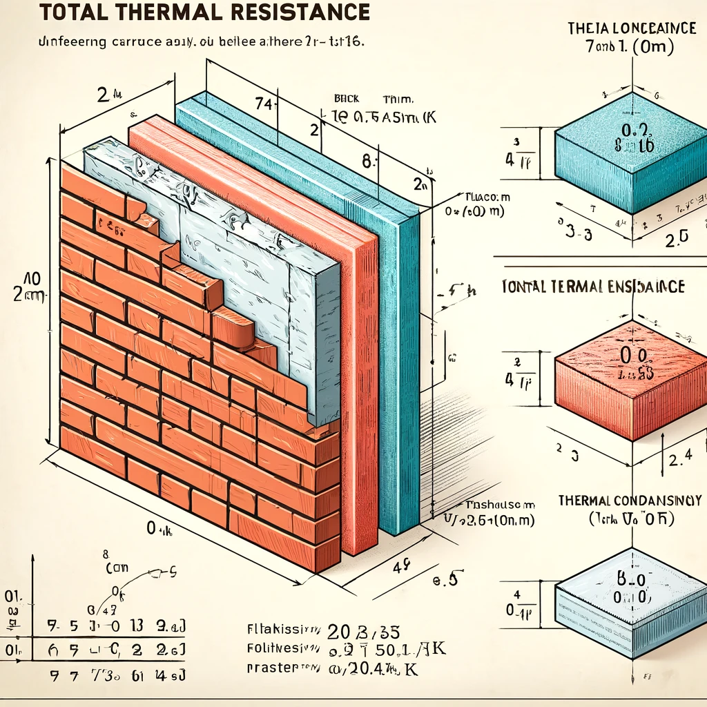 Calcul De La R Sistance Thermique Totale Exercice Corrig