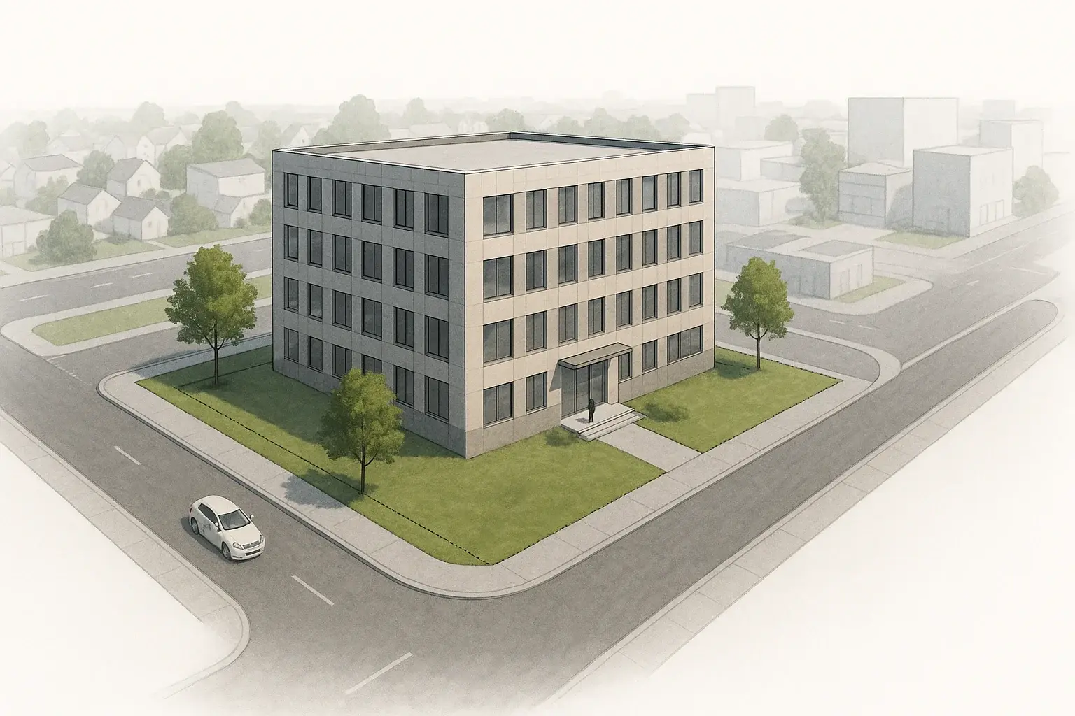 Analyse Technique d'Implantation d'un Bâtiment
