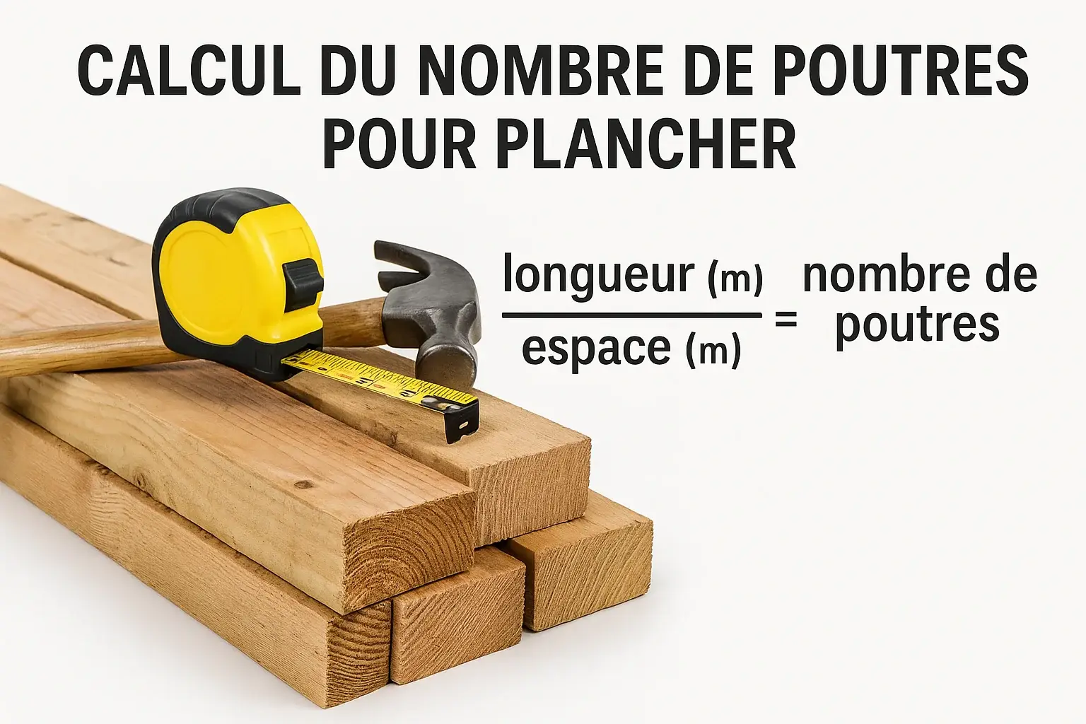 Calcul du Nombre de Poutres pour Plancher