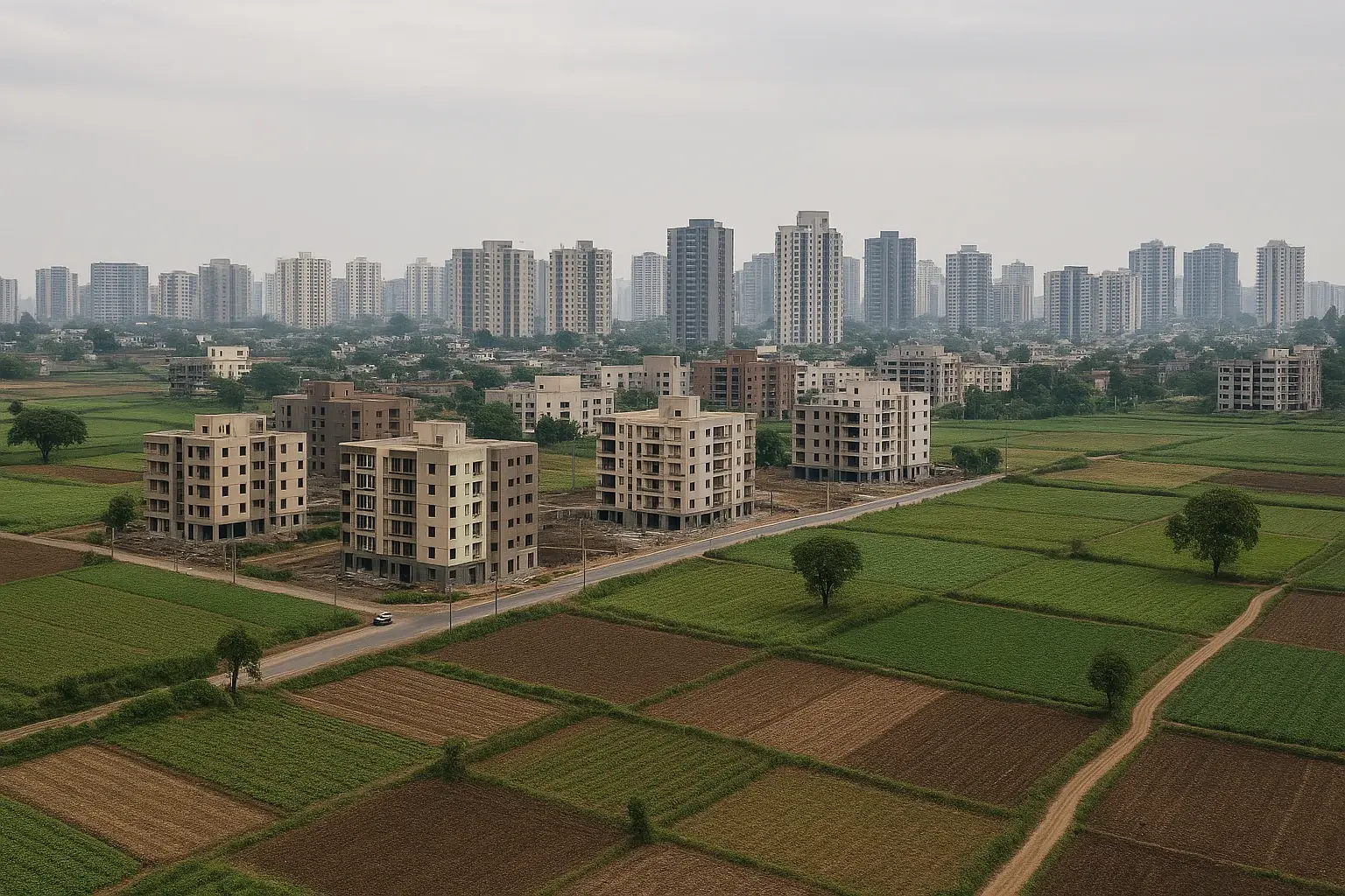 Calcul du taux d'urbanisation d'une région