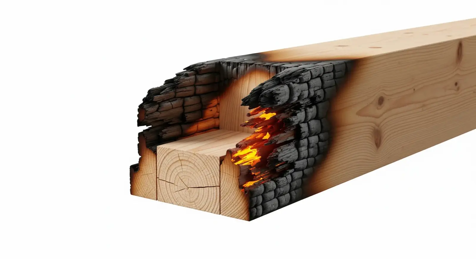 Résistance au feu d'un élément de structure en bois