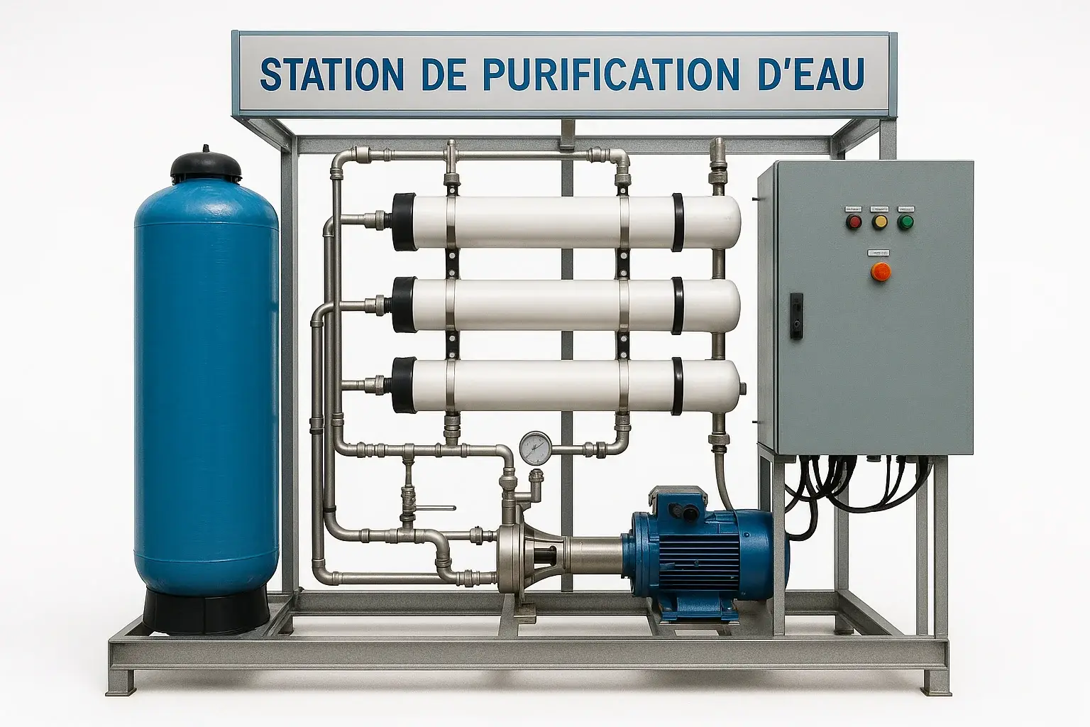 Traitement dans une Station de Purification d'Eau
