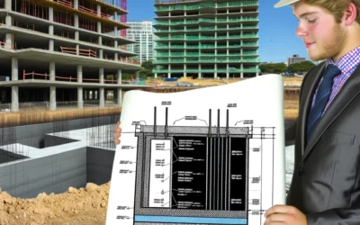 Fondation pour bâtiment en zone sismique