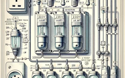 Circuit électrique pour une pièce