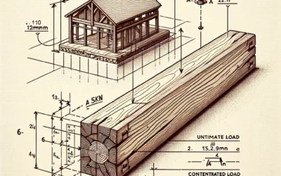 Section structure en bois