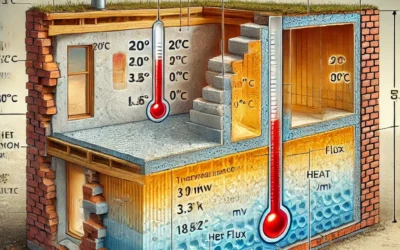 Calcul du point de rosée à l’intérieur du mur