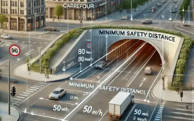 Calcul de la Distance entre Tunnel et Carrefour